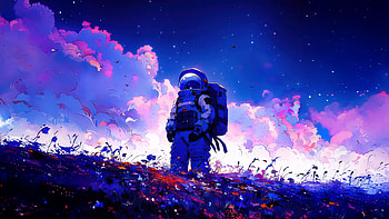 Astro Punk, scifi, artist, artwork, digital-art, ai HD wallpaper