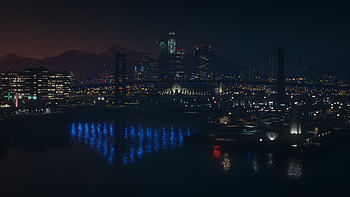 : Grand Theft Auto V Cityscape Adventure, video game, Grand Theft Auto V, cityscape HD wallpaper