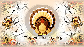 Happy Turkey Thanksgiving, Animals, Happy, Turkey, Thanksgiving, Birds HD wallpaper