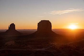 Landscape, Nature, Sunset, Twilight, Canyon, Dusk, Valley HD wallpaper