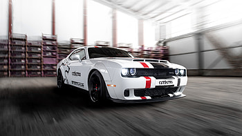 Geiger Dodge Challenger SRT Hellcat Cerberus 2019 HD wallpaper