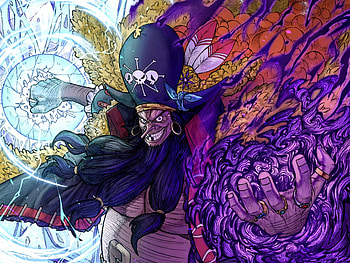 Marshall D. Teach (Blackbeard), Anime, One Piece, Marshall D. Teach HD wallpaper