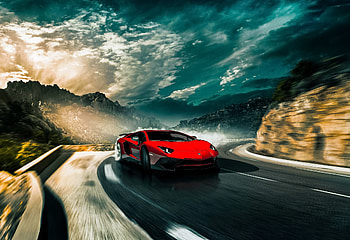Lamborghini Aventador SV Drifting, lamborghini, lamborghini-aventador, cars HD wallpaper