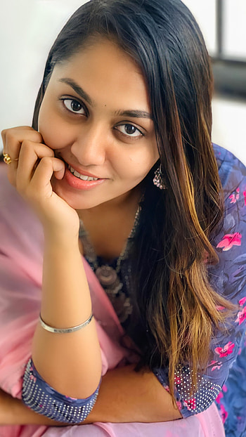 Sreethu Krishnan, malayalam actress HD phone wallpaper