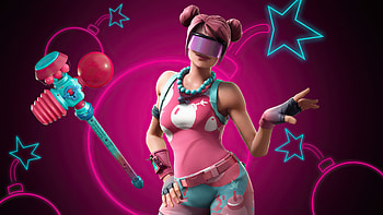 Fortnite Candy Commando Bubble Bomber Outfit , fortnite, games HD wallpaper
