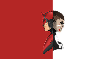 Fearless Anti Heroes, daredevil, punisher, superheroes, artwork, art, digital-art HD wallpaper