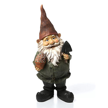 Design Toscano Gnome, Dagobert with Gifts, Garden Statue, Wayfair HD phone wallpaper