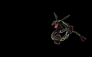 Anime - PokÃ©mon Rayquaza (PokÃ©mon) Legendary PokÃ©mon Shiny PokÃ©mon HD wallpaper