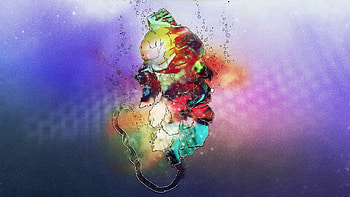 Abstract, Background, Multicolored, Motley, Form, Stains, Spots HD wallpaper