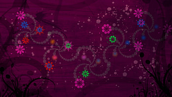 Pink Flowers, pink, flowers, green, tree HD wallpaper