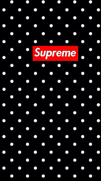 Supreme, Black Logo HD phone wallpaper