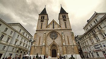 Sarajevo, Building, Travel, Tourism HD wallpaper