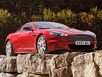 Auto, Trees, Aston Martin, Cars, Front View, Dbs, 2008 HD wallpaper