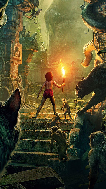 The Jungle Book movie, Jungle-inspired , Nature's wonders, Captivating visuals HD phone wallpaper