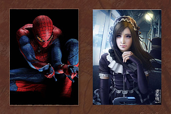 amazing spiderman and beauty, amit, omdave, matu, hrdave HD wallpaper