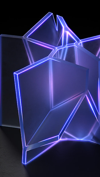 Geometric Abstract, Abstract geometry, Vibrant colors, Visual complexity HD phone wallpaper