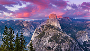 Half Dome, Yosemite National Park HD wallpaper