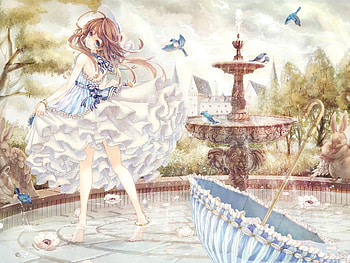 Anime, Girls HD wallpaper