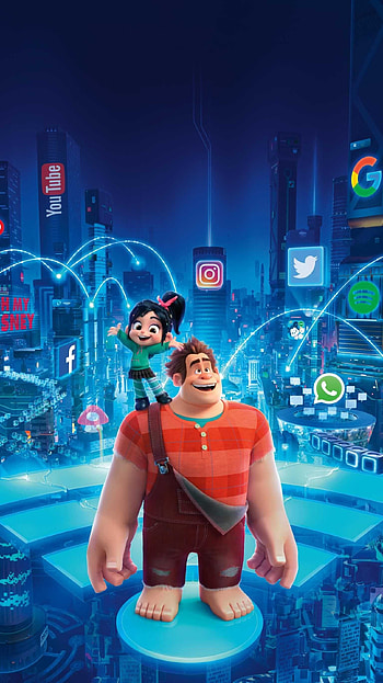 Ralph Breaks the Internet, Disney HD phone wallpaper