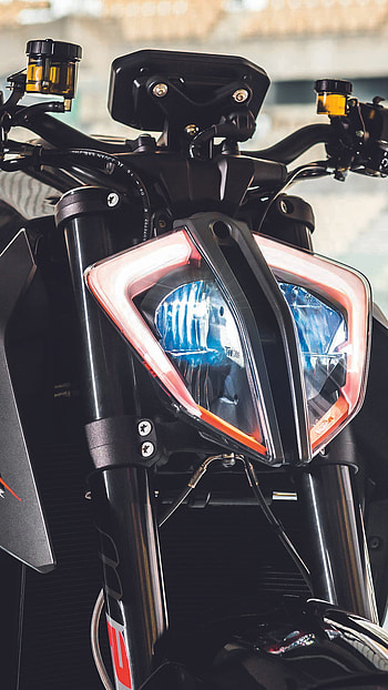 Ktm headlight, , bike HD phone wallpaper