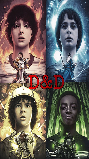 Stranger Things, Mike, Dustin, Lucas, Will HD phone wallpaper