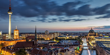 Berlin Skyline, Travels, Beteiligungen, Website HD wallpaper