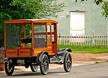 Old Cart, antic, old, brown, nice HD wallpaper