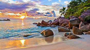 Seychelles landscape, , Backgrounds HD wallpaper