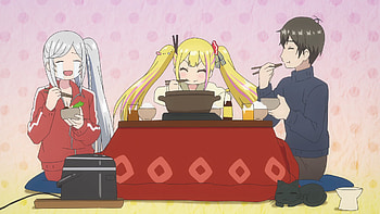 Anime, A Salad Bowl of Eccentrics, Sousuke Kaburaya, Sara da Odin HD wallpaper