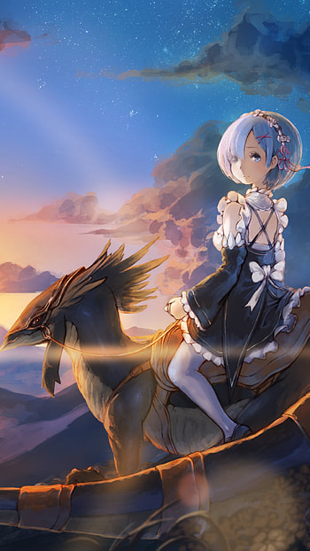 Rem (Re:ZERO), Anime, Re:Zero - Starting Life in Another World HD phone wallpaper