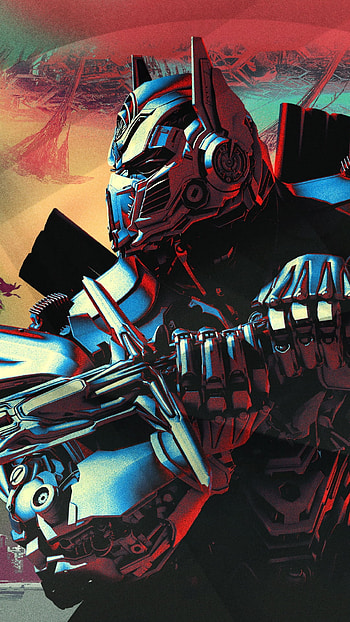 Optimus Prime — The Last Knight: Sword & Steel, Optimus Prime, sword, robot, Transformers, movie, Transformers: The Last Knight HD phone wallpaper