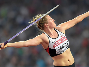 Elizabeth Gleadle, Javelin Throw HD wallpaper