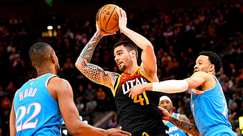 Jazz vs Clippers, Juancho Hernangomez HD wallpaper
