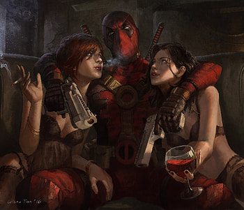 Deadpool, Comics HD wallpaper