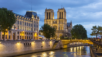 Notre Dame de Paris, Time lapse, Vecteezy HD wallpaper