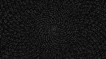 Monochrome pattern, Dots, Golden Ratio, Abstract HD wallpaper