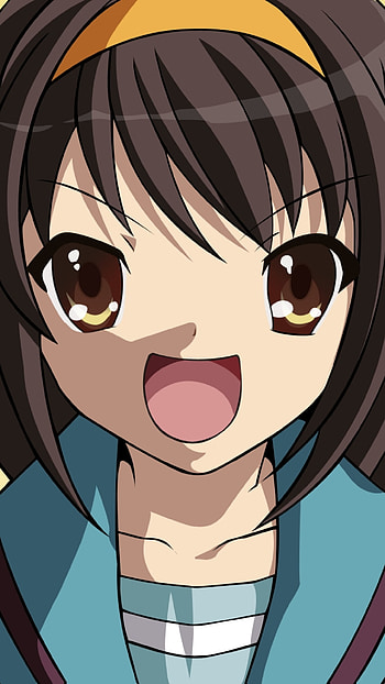 Haruhi Suzumiya, Anime protagonist, Haruhibean HD phone wallpaper