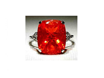 RED ORANGE FIRE OPAL RING, fire, red HD wallpaper