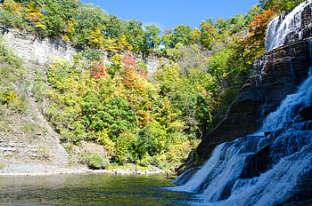 Landscape, Nature, Rivers, Waterfall HD wallpaper