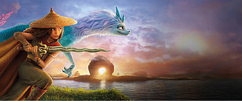 Raya and the last dragon 2021, poster, water, movie, raya and the last dragon, disney HD wallpaper