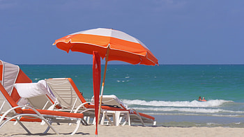 Beach umbrella, Arlmont u0026 co ria, Luxury undressed, U beach HD wallpaper