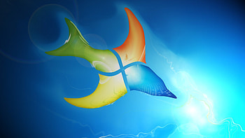 Windows 7 Fish Art, windows, windows-7, fish, artist HD wallpaper