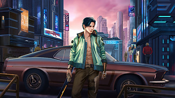 Cyber Boy , cyberpunk, scifi, artist, artwork, digital-art, deviantart HD wallpaper