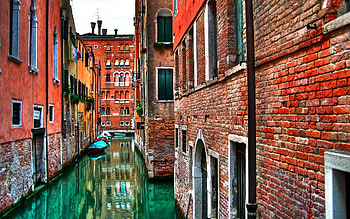 Landscape, Cities, Water, Streets HD wallpaper