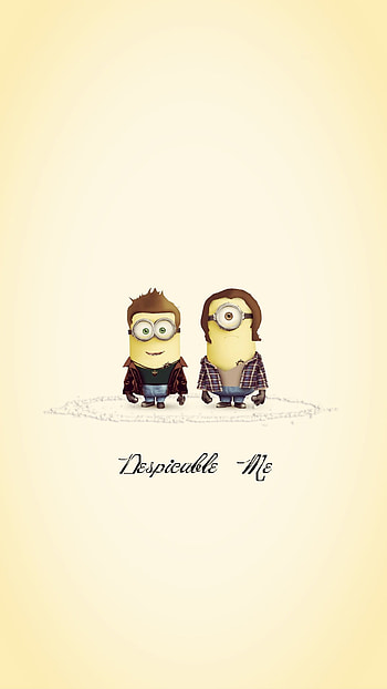 Funny Supernatural Minions Sam and Dean 6 plus for . HD phone wallpaper