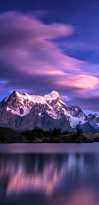 Chile, Travels, Long Exposure, Reflection HD phone wallpaper