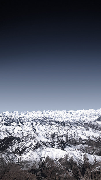 Leh mountains, Clean sky, 4ETH , Sony Xperia Z5 HD phone wallpaper