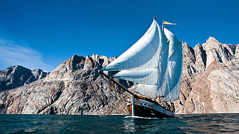 Schooner Hildur Iceland, Iceland, tall ship, schooner, hildur HD wallpaper