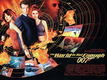 James Bond, Pierce Brosnan, Movie, The World Is Not Enough, Christmas Jones, Denise Richards, Elektra King, Judi Dench, M (James Bond), Renard (James Bond), Robbie Coltrane, Robert Carlyle, Sophie Marceau, Valentin Zukovsky HD wallpaper