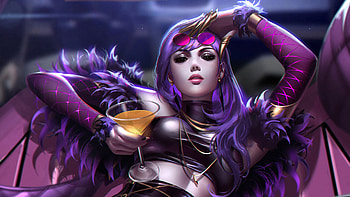 Kda Evelynn Lol, league-of-legends, games, fantasy-girls HD wallpaper